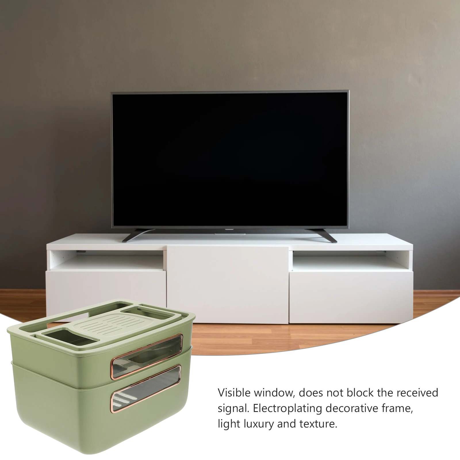 Router Storage Box Cable ganizer Power Strip Holder Wifi Cover Pet Case Charging Modem Shelf Double Layer Stackable Visible
Router Storage Box Cable ganizer Power Strip Holder Wifi Cover Pet Case Charging Modem Shelf Double Layer Stackable Visible