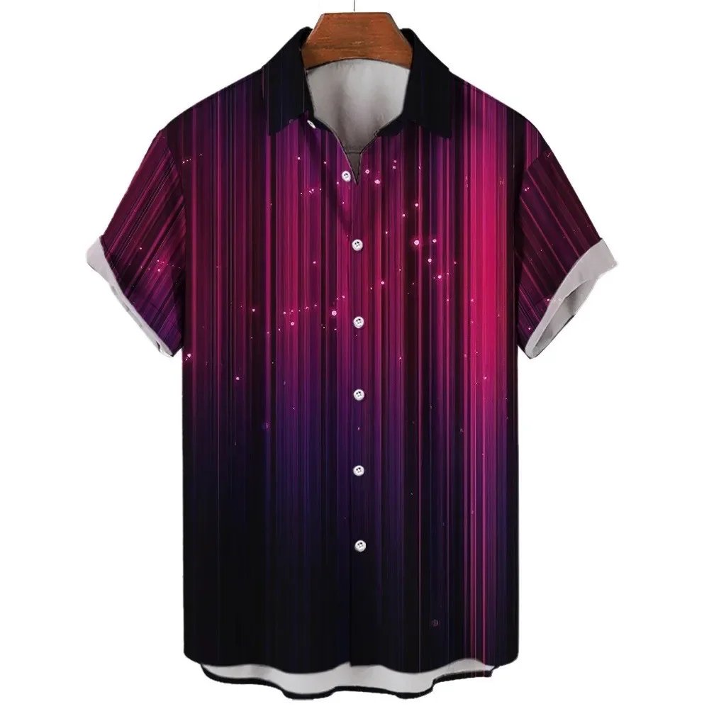 Minimalist Gradient Hawaiian Shirt Men's Colorful Men's Shirt 3D Printed Casual Short Sleeved Beach Party
Minimalist Gradient Hawaiian Shirt Men's Colorful Men's Shirt 3D Printed Casual Short Sleeved Beach Party