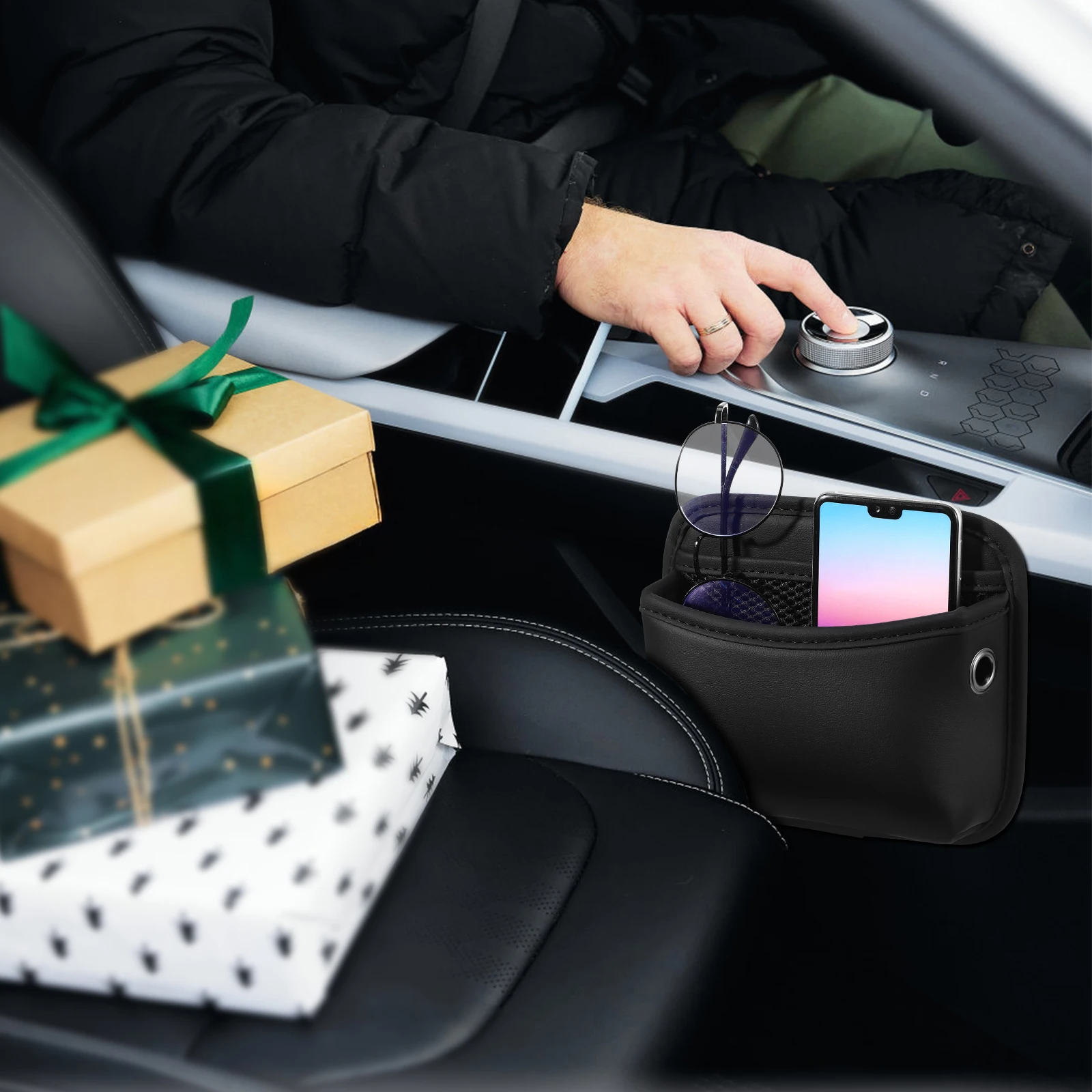 Cell Phone Bag Center Console ganizer Multifunctional Car Seat Storage Bag Vehicle ganizer Car ganization Side Storage Pockets
Cell Phone Bag Center Console ganizer Multifunctional Car Seat Storage Bag Vehicle ganizer Car ganization Side Storage Pockets