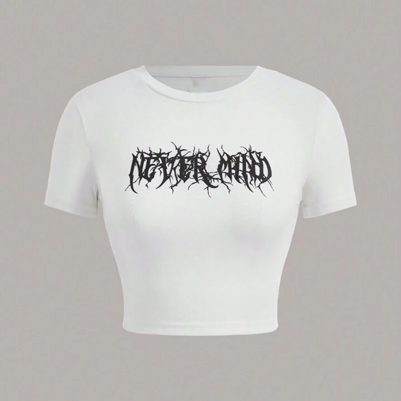 2024 y2k t shirt white Style Slim Crop Top Vintage Women's Streetwear Sexy Grunge Fairy baby Tees Women's Streetwear Sexy Tee
2024 y2k t shirt white Style Slim Crop Top Vintage Women's Streetwear Sexy Grunge Fairy baby Tees Women's Streetwear Sexy Tee