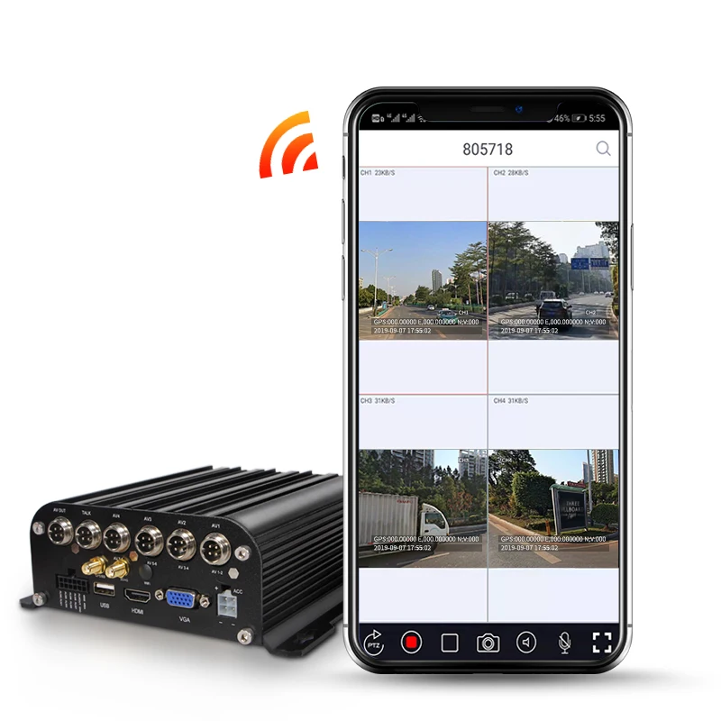 Грузовик 4G GPS WIFI HDD MDVR 4CH AHD Mobile MDVR CMSV6 Платформа для автомобильного автобусного видеорегистратора
Грузовик 4G GPS WIFI HDD MDVR 4CH AHD Mobile MDVR CMSV6 Платформа для автомобильного автобусного видеорегистратора