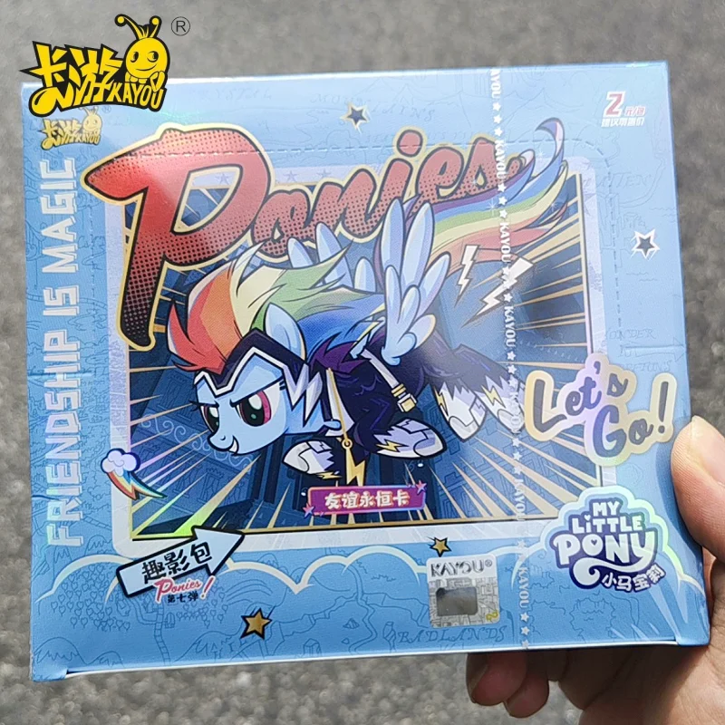Genuine KAYOU My Little Pony Collection Card Friendship Forever Card Fun Movie Pack Vol.7 Anime Collection Card Toys Gifts
Genuine KAYOU My Little Pony Collection Card Friendship Forever Card Fun Movie Pack Vol.7 Anime Collection Card Toys Gifts