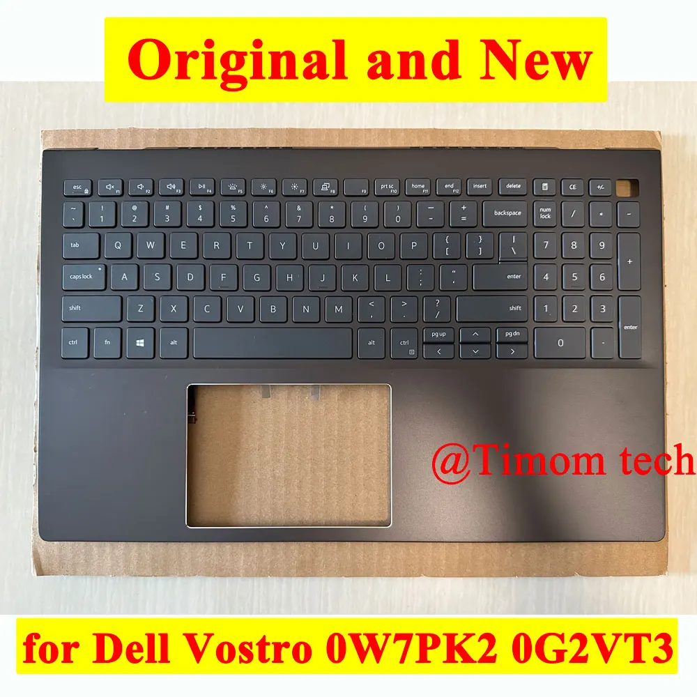 Оригинальный новый KB для Dell Vostro V5501 V5502 15,6-дюймовый черный верхний чехол для ноутбука с упором для рук и клавиатурой с подсветкой PN 0W7PK2 0G2VT3
Оригинальный новый KB для Dell Vostro V5501 V5502 15,6-дюймовый черный верхний чехол для ноутбука с упором для рук и клавиатурой с подсветкой PN 0W7PK2 0G2VT3