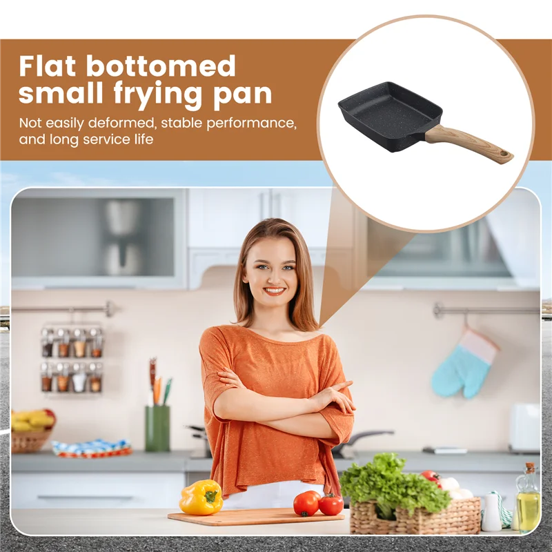 LICE-Tamagoyaki Pan Nonstick Japanese Omelette Pan Egg Roll Detachable Anti Scalding Handle For Stove Kitchen Accessories
LICE-Tamagoyaki Pan Nonstick Japanese Omelette Pan Egg Roll Detachable Anti Scalding Handle For Stove Kitchen Accessories