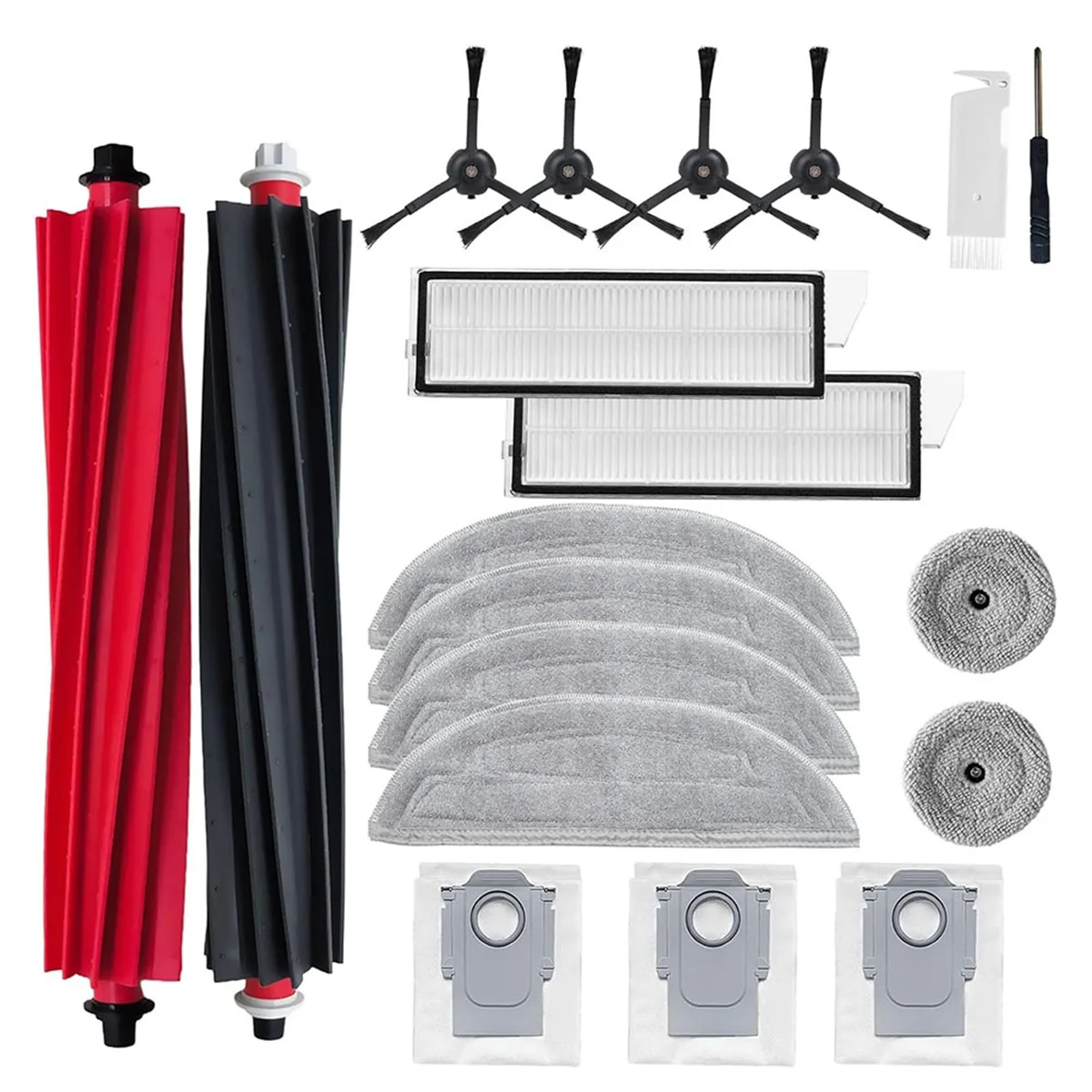 A76Z Accessories for S8 MaxV Ultra, S8 Max Ultra Robot Vacuum Cleaner Spare Part,Roller Brushes,Cloth,Dust Bags
A76Z Accessories for S8 MaxV Ultra, S8 Max Ultra Robot Vacuum Cleaner Spare Part,Roller Brushes,Cloth,Dust Bags