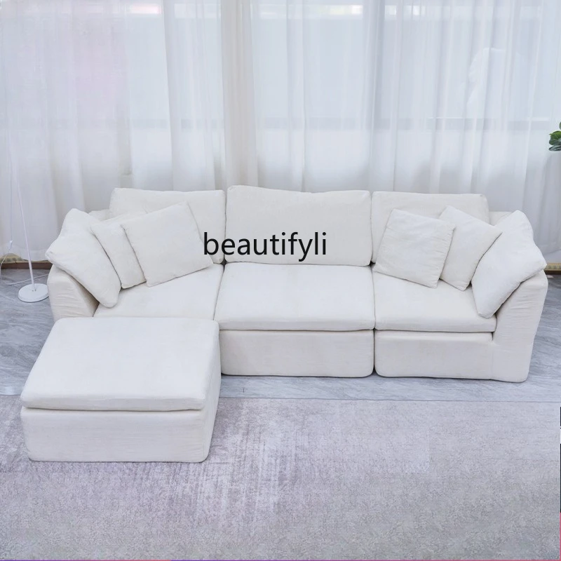 Full Sponge Compression Cloud Sofa One-piece Frameless High-density Pressure-resistant Carton Compression Packaging
Full Sponge Compression Cloud Sofa One-piece Frameless High-density Pressure-resistant Carton Compression Packaging