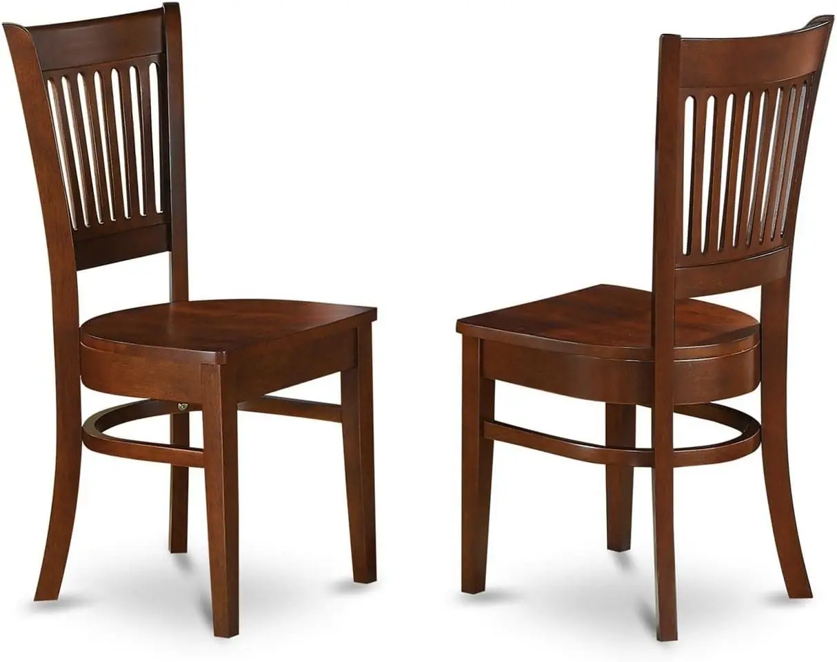 Vancouver Kitchen Dining Chairs Set of 2, Slat Back Wood Seat in Espresso Finish for Modern Home Decor
Vancouver Kitchen Dining Chairs Set of 2, Slat Back Wood Seat in Espresso Finish for Modern Home Decor
