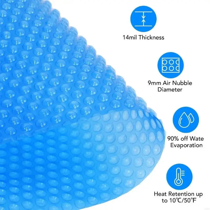 Pool Cover Foldable Mat Waterproof Pool Tub Dust Outdoor Bubble Film Blanket JOME
Pool Cover Foldable Mat Waterproof Pool Tub Dust Outdoor Bubble Film Blanket JOME