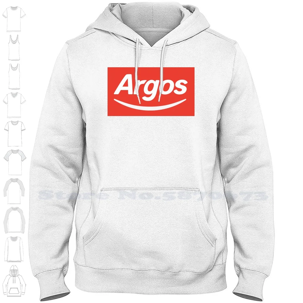 Повседневная одежда с логотипом Argos, толстовка с принтом логотипа, толстовка из 100% хлопка
Повседневная одежда с логотипом Argos, толстовка с принтом логотипа, толстовка из 100% хлопка