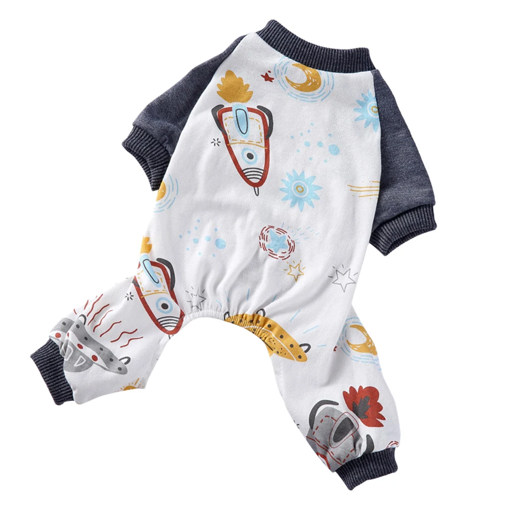 Pet Pajamas Dog Coat Polyester Winter Jacket Puppy Onesie Reusable Clothes Apparel Pet Supplies Comfortable Warm
Pet Pajamas Dog Coat Polyester Winter Jacket Puppy Onesie Reusable Clothes Apparel Pet Supplies Comfortable Warm