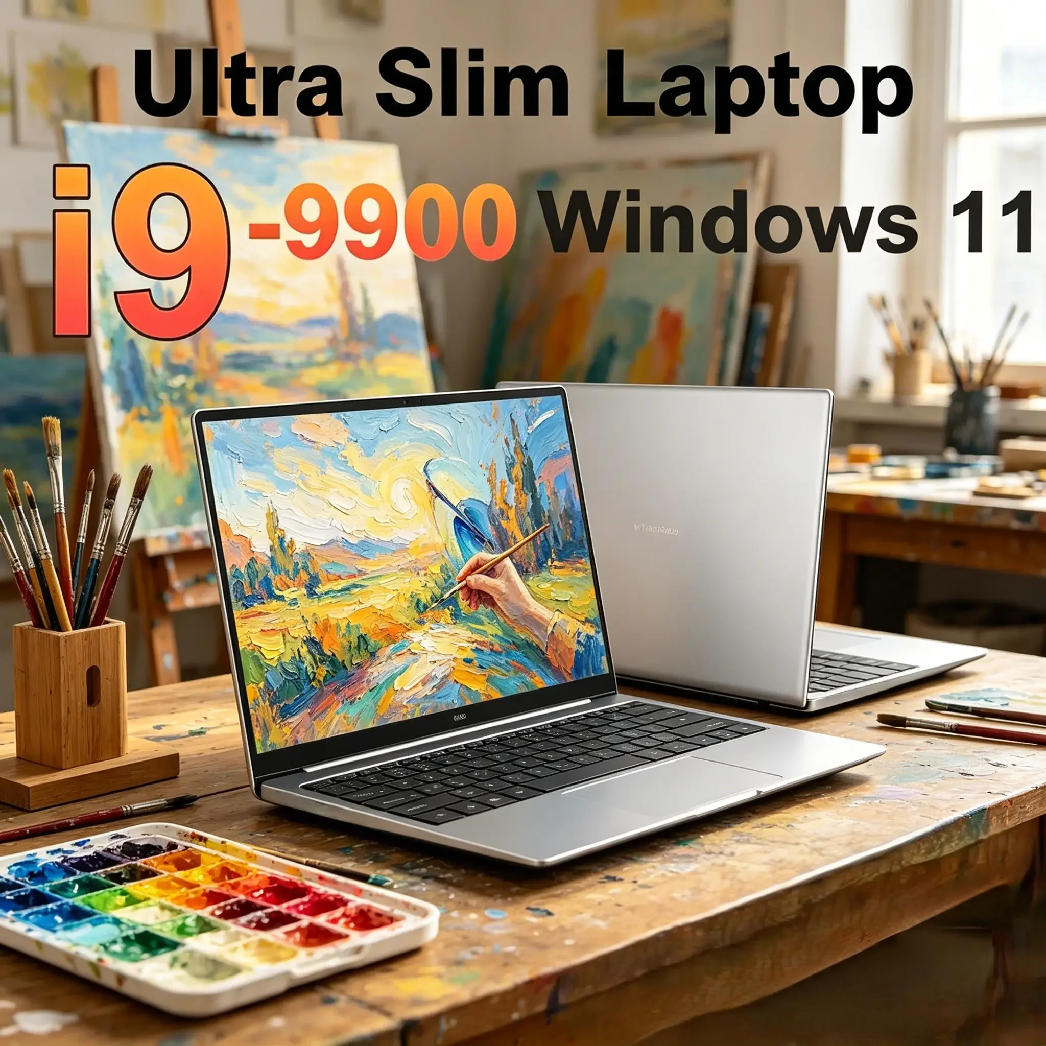 15.6" Ultra‑Slim Laptop | Intel Core I9‑9900 Processor, 32GB RAM + 2TB , 1920×1080 Windows 11 Pro, Notebook for Office Study
15.6" Ultra‑Slim Laptop | Intel Core I9‑9900 Processor, 32GB RAM + 2TB , 1920×1080 Windows 11 Pro, Notebook for Office Study
