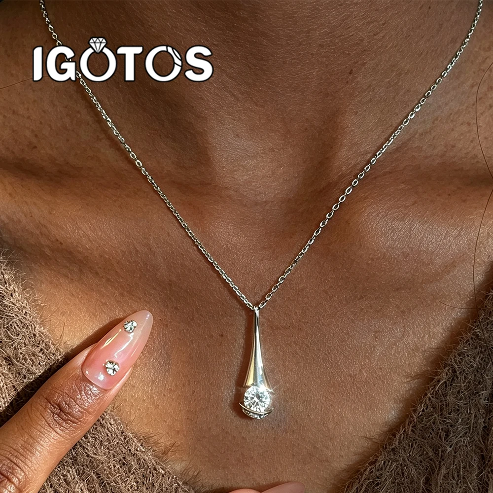 0.5CT Round Cut Moissanite Pendant Necklaces for Women 925 Silver Solitaire Lab Diamond Necklace Jewelry Birthday Valentine Gift
0.5CT Round Cut Moissanite Pendant Necklaces for Women 925 Silver Solitaire Lab Diamond Necklace Jewelry Birthday Valentine Gift