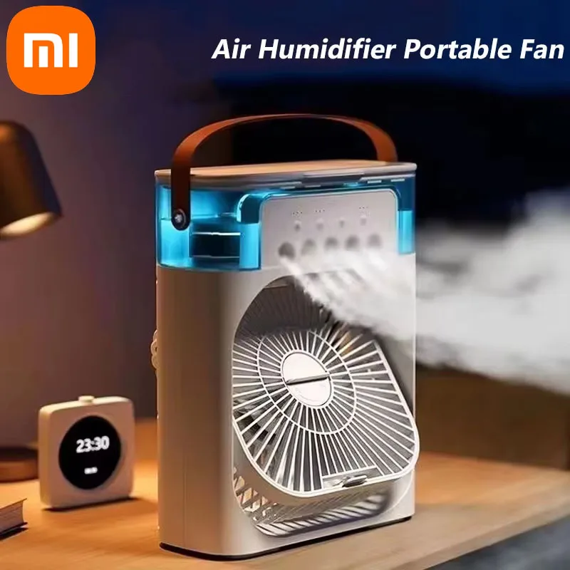 Xiaomi Fan Air Conditioner Household Small Air Cooler LED Night Light Portable Humidifier Water Mist Adjustment Fan Office
Xiaomi Fan Air Conditioner Household Small Air Cooler LED Night Light Portable Humidifier Water Mist Adjustment Fan Office