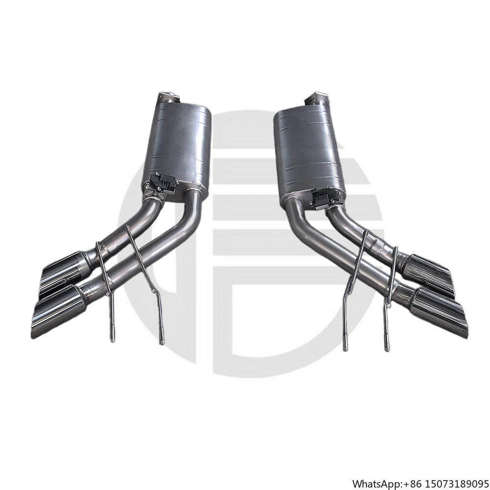 304 Stainless Steel Catback Exhaust System for Mercedes-W463 G63 G550 G500 2013-2019 Valvetronic Performance Exhaust System
304 Stainless Steel Catback Exhaust System for Mercedes-W463 G63 G550 G500 2013-2019 Valvetronic Performance Exhaust System