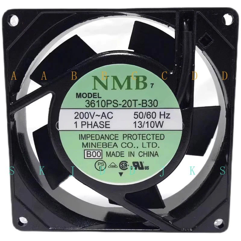 M NEW NMB 3610PS-20T-B30 AC200V Cooling Fan
M NEW NMB 3610PS-20T-B30 AC200V Cooling Fan