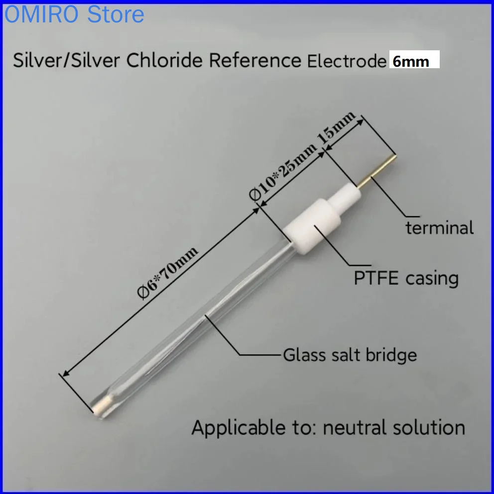 Silver Silver Chloride Reference Electrode Ag AgCl Reference / Electrochemistry of Saturated Potassium Chloride Solution
Silver Silver Chloride Reference Electrode Ag AgCl Reference / Electrochemistry of Saturated Potassium Chloride Solution