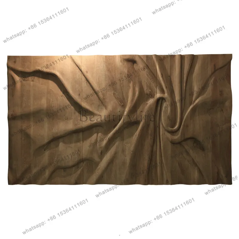 Large-scale installation art solid wood carving handicrafts wall decoration pendant
Large-scale installation art solid wood carving handicrafts wall decoration pendant