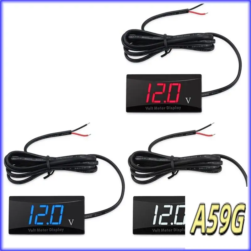 G9-12V Battery Voltmeter Display Digital Voltmeter LED Indicator Universal For Car Motorcycle Voltage Meter
G9-12V Battery Voltmeter Display Digital Voltmeter LED Indicator Universal For Car Motorcycle Voltage Meter