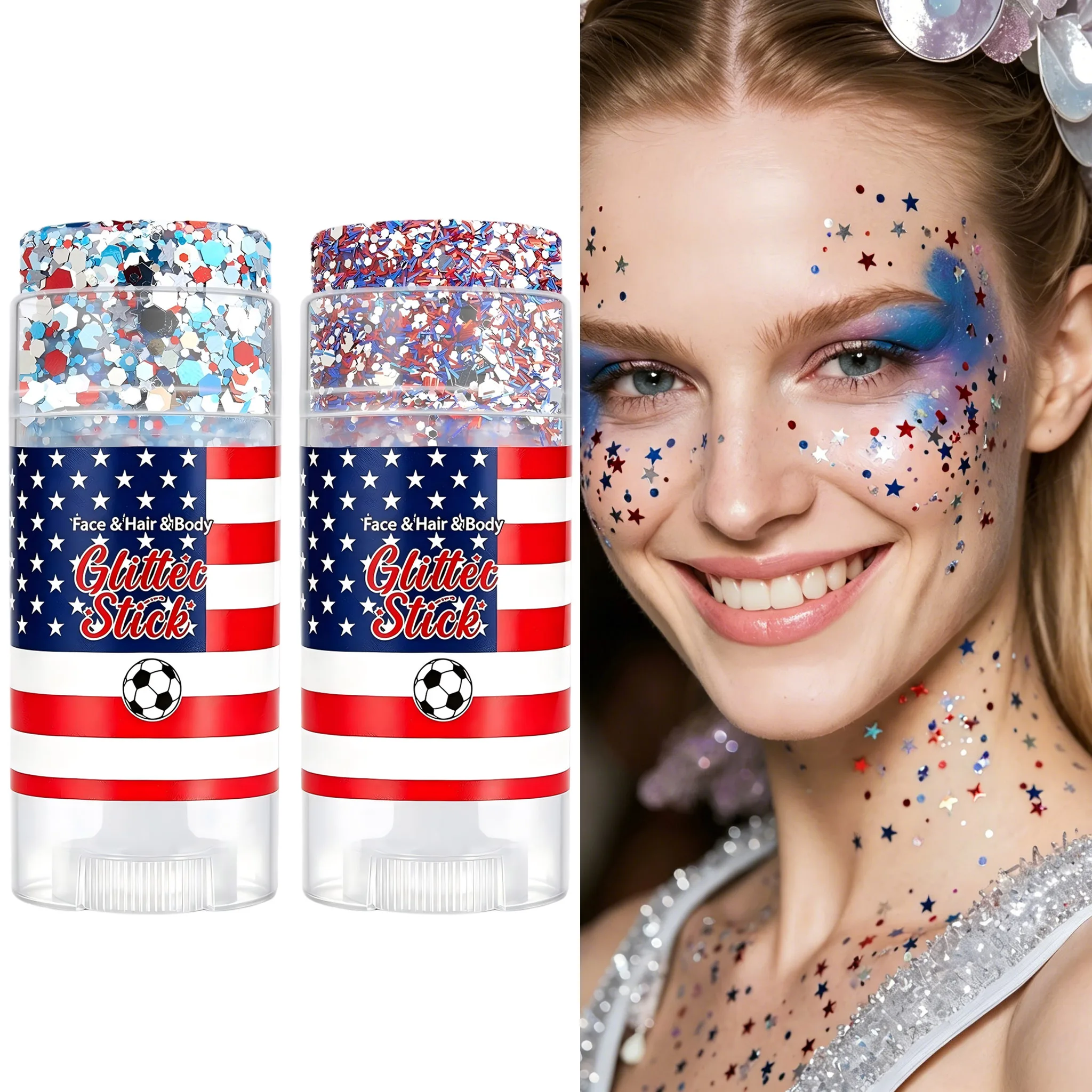 Wholesale Waterproof Face Makeup Body Glitter Stick with Shimmer for Festival Concert Party
Wholesale Waterproof Face Makeup Body Glitter Stick with Shimmer for Festival Concert Party