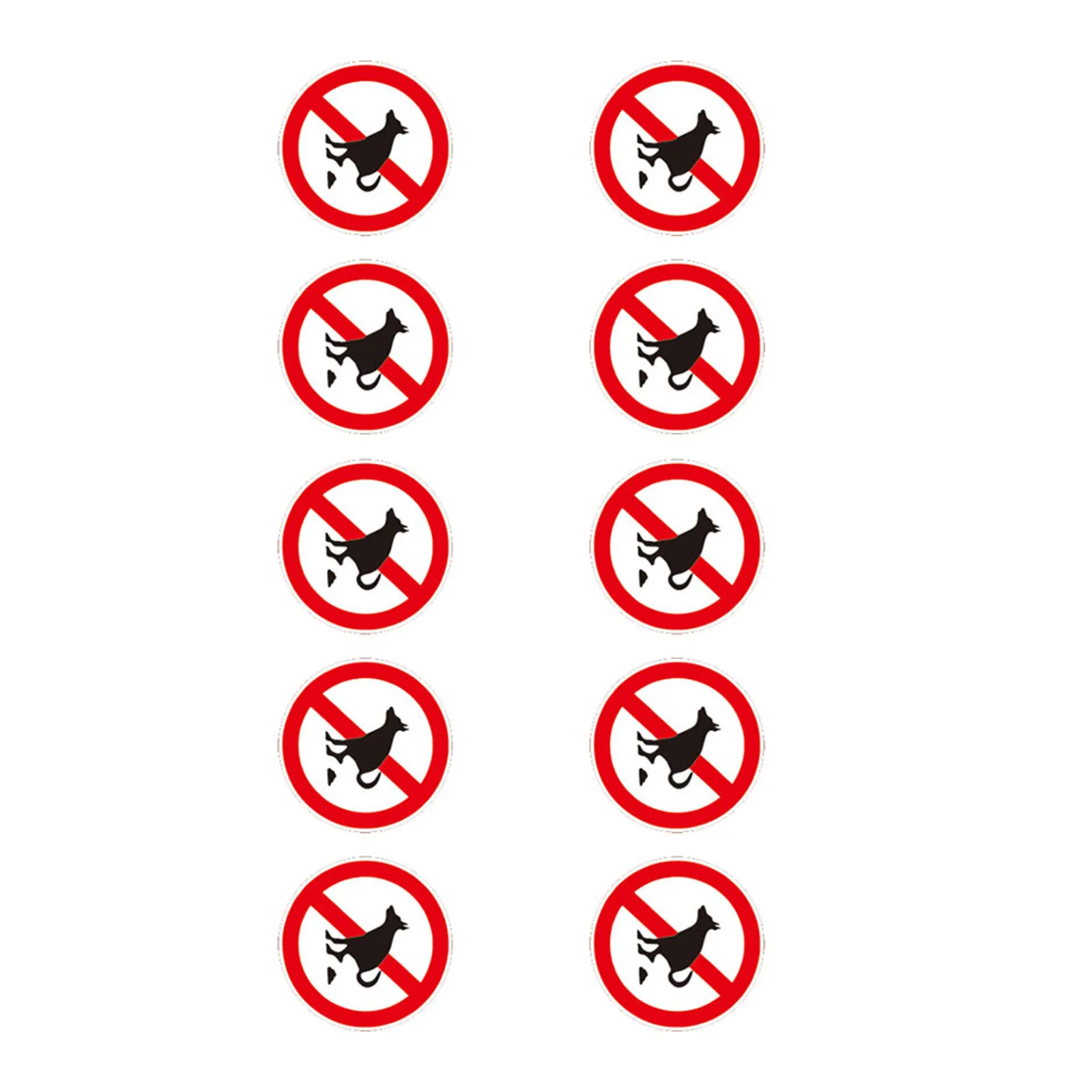 10 Sheets Waterproof No Pet Pooping Warning Decal Extra Thick Adhesive Sticker for Cars Caravans Shops Offices Walls Tables
10 Sheets Waterproof No Pet Pooping Warning Decal Extra Thick Adhesive Sticker for Cars Caravans Shops Offices Walls Tables