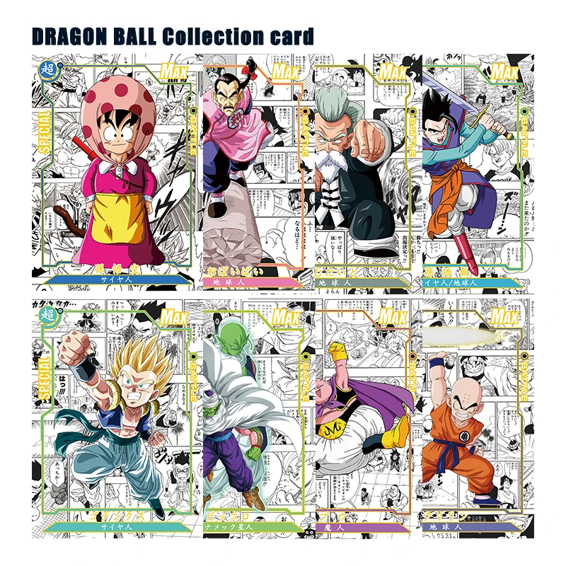 Son Goku Piccolo Vegeta Tien Shinhan Lunch Chiaotzu Krillin Android 18 Dragon Ball Homemade Diy Collection Card Toys Gift
Son Goku Piccolo Vegeta Tien Shinhan Lunch Chiaotzu Krillin Android 18 Dragon Ball Homemade Diy Collection Card Toys Gift