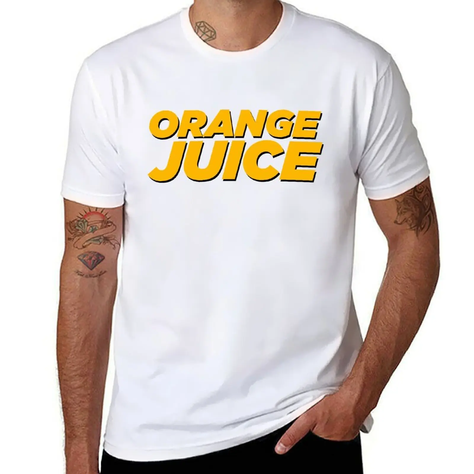 Orange juice Bold T-Shirt essential t shirt t shirt man cotton T-Shirt
Orange juice Bold T-Shirt essential t shirt t shirt man cotton T-Shirt