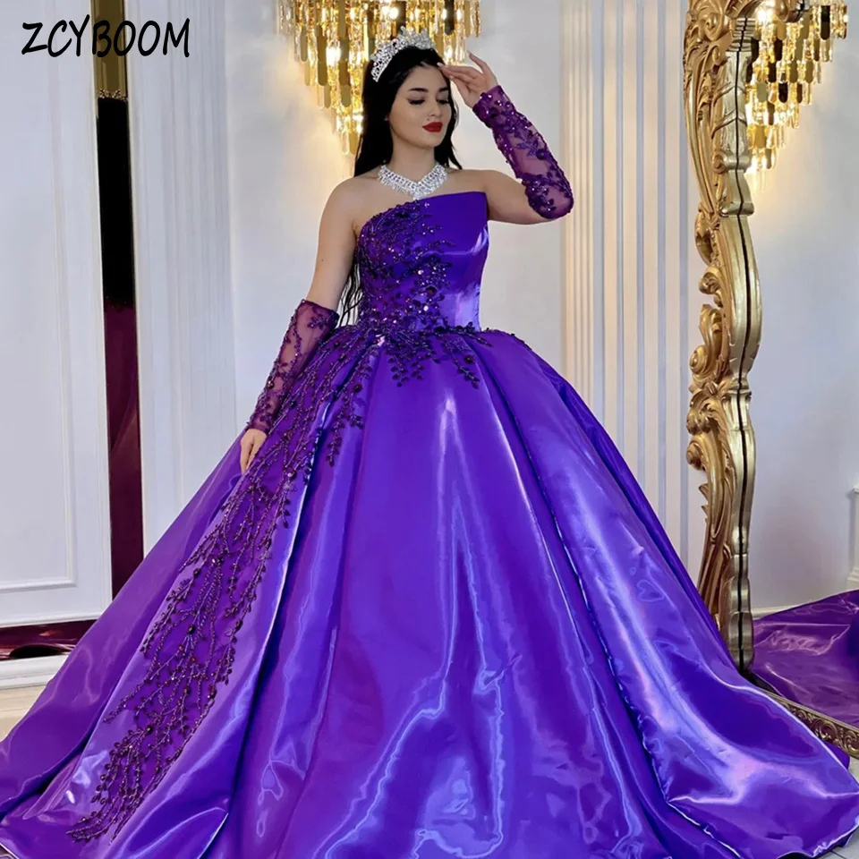 Очаровательное вечернее платье Quinceanera без бретелек с пайетками и аппликацией по индивидуальному заказу, вечернее платье без рукавов, 2021, бальное платье длиной до пола, платье для выпускного вечера 
Очаровательное вечернее платье Quinceanera без бретелек с пайетками и аппликацией по индивидуальному заказу, вечернее платье без рукавов, 2021, бальное платье длиной до пола, платье для выпускного вечера
