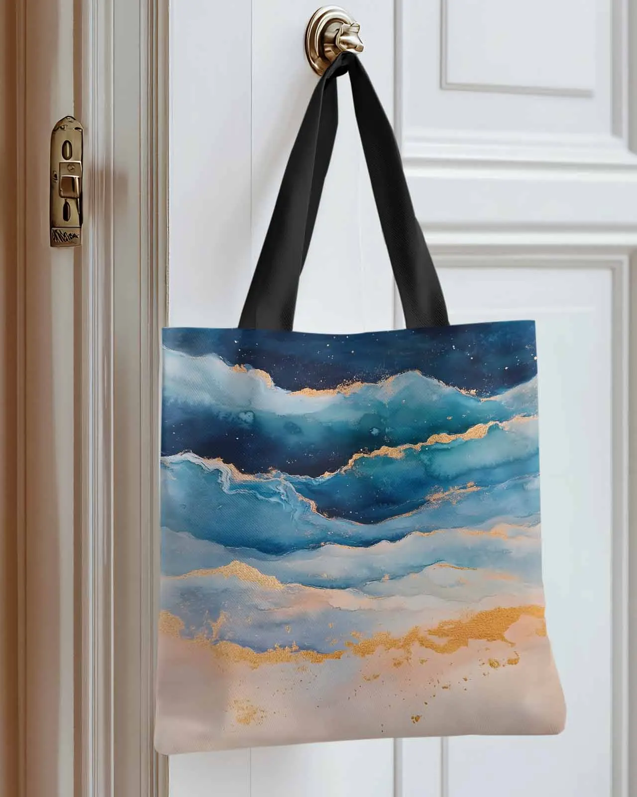 Impressionist Ocean Waves Canvas Bag Handbag Oxford Cloth Eco Shopping Storage Bag for Home Use
Impressionist Ocean Waves Canvas Bag Handbag Oxford Cloth Eco Shopping Storage Bag for Home Use