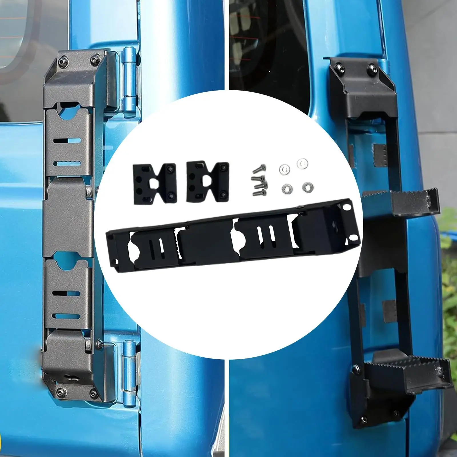 Car Folding Rear Tail Door Ladder, Climbing Luggage Rack Auxiliary Ladder, Sturdy Construction
Car Folding Rear Tail Door Ladder, Climbing Luggage Rack Auxiliary Ladder, Sturdy Construction