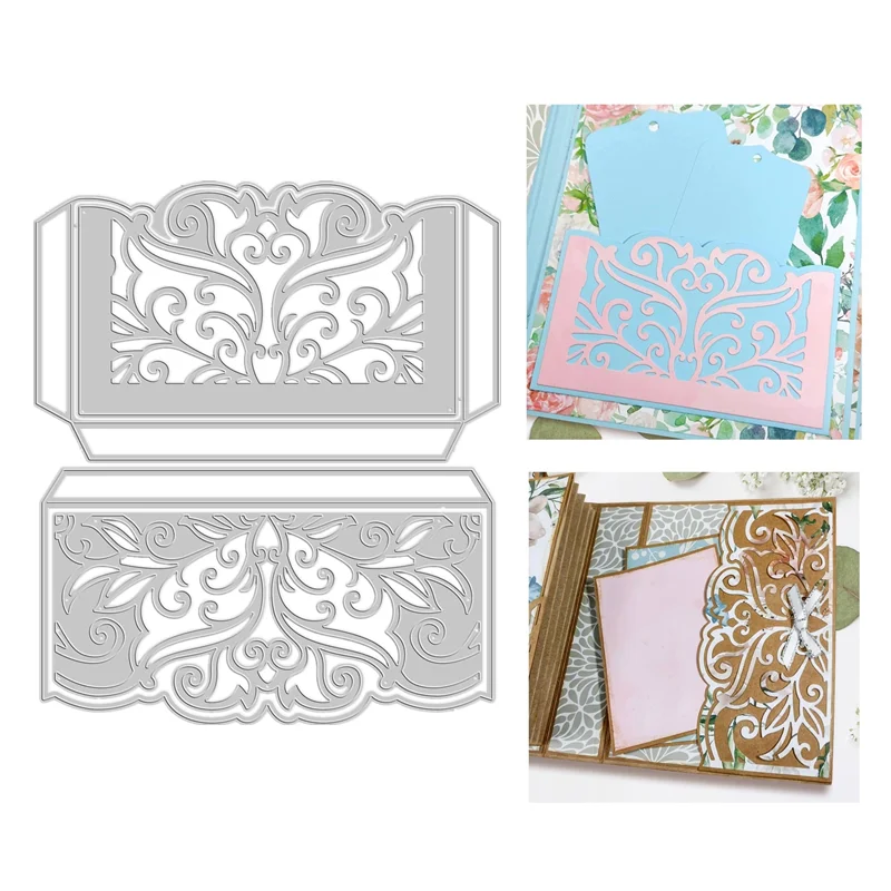 New 2022 The Elegant Pocket & Flap Die Set Metal Cutting Dies for Scrapbooking Embossing Frame Card Craft Christmas Crafts
New 2022 The Elegant Pocket & Flap Die Set Metal Cutting Dies for Scrapbooking Embossing Frame Card Craft Christmas Crafts
