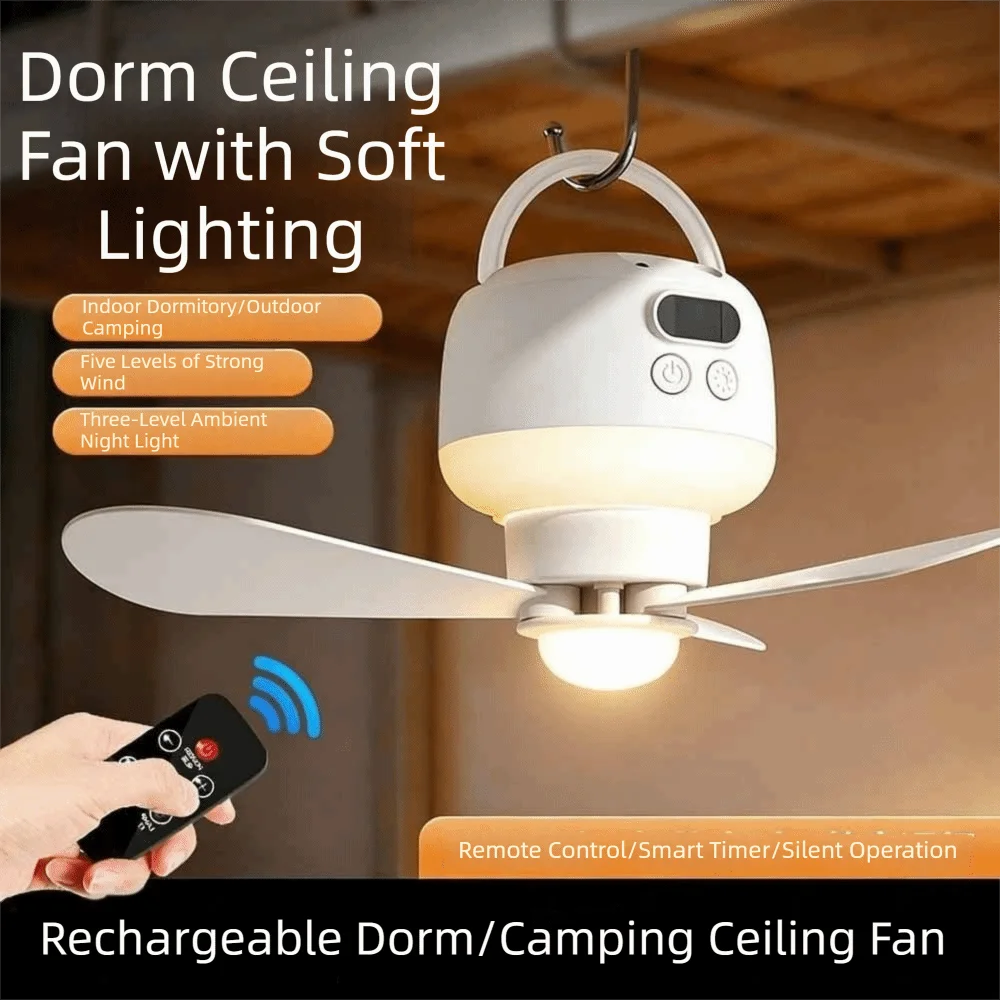 Rechargeable Ceiling Fan Light with Remote Control Energy Saving Hanging Fan Light 3 Gears Intelligent Electric Fan Night Lamp
Rechargeable Ceiling Fan Light with Remote Control Energy Saving Hanging Fan Light 3 Gears Intelligent Electric Fan Night Lamp