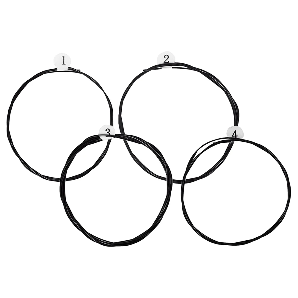 4 Pcs Ukulele Strings Music Wire Replacement Part Musical Instrument Parts Meter Accessory Nylon
4 Pcs Ukulele Strings Music Wire Replacement Part Musical Instrument Parts Meter Accessory Nylon