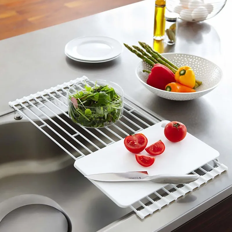 Wholesale Custom Iron Folding Sink Drain Rack, Kitchen Sink Drain Curtain, Vegetable and Fruit Dish Drain Rack
Wholesale Custom Iron Folding Sink Drain Rack, Kitchen Sink Drain Curtain, Vegetable and Fruit Dish Drain Rack