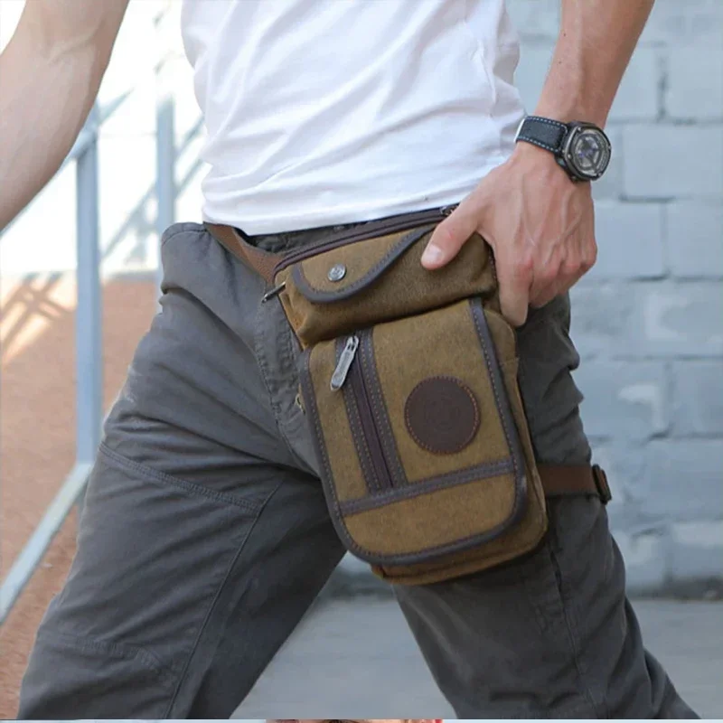 1PC Canvas/Nylon Drop Leg Bag Hip Pack Outdoor Tactical Motorcycle Bike Shoulder Cycling Multi-Pocket Casual Waist Waterproof
1PC Canvas/Nylon Drop Leg Bag Hip Pack Outdoor Tactical Motorcycle Bike Shoulder Cycling Multi-Pocket Casual Waist Waterproof