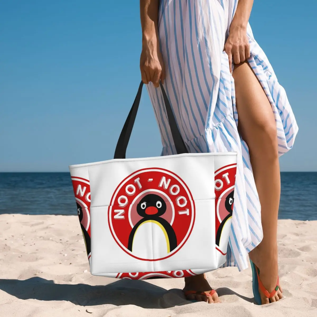 Pingu Noot Noot (Pingu The Pengouin) - Red Beach Tote Bag Sport Gym Yoga Duffle Large Tote Bag Women Travel Bag Fitness bag
Pingu Noot Noot (Pingu The Pengouin) - Red Beach Tote Bag Sport Gym Yoga Duffle Large Tote Bag Women Travel Bag Fitness bag