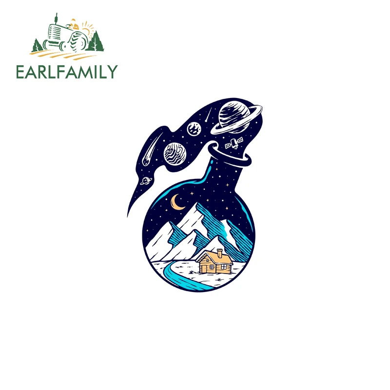 EARLFAMILY Забавные автомобильные наклейки «Горы и Вселенная в стеклянных бутылках», наклейки на лобовое стекло с индивидуальной печатью, практичный декор для автомобиля
EARLFAMILY Забавные автомобильные наклейки «Горы и Вселенная в стеклянных бутылках», наклейки на лобовое стекло с индивидуальной печатью, практичный декор для автомобиля