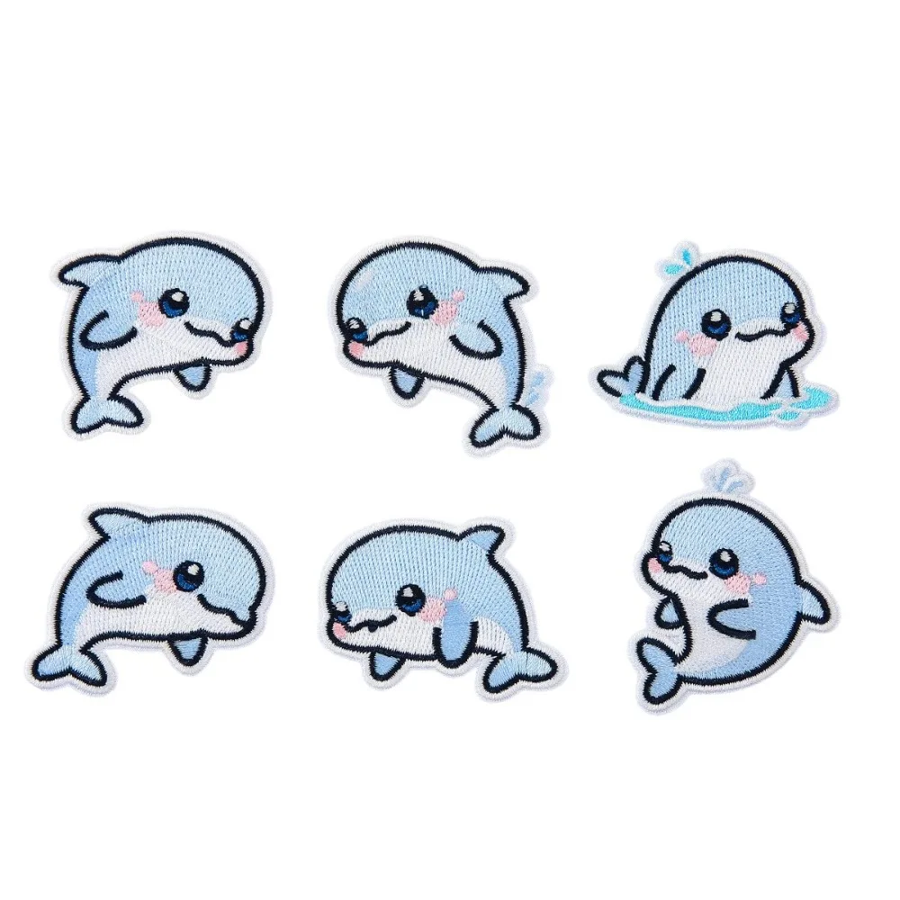 Cartoon Dolphin Embroidery Patch DIY Backpack Hat Jeans T-shirt Iron on Patches Craft Decor Repair Sewing Applique Accessories
Cartoon Dolphin Embroidery Patch DIY Backpack Hat Jeans T-shirt Iron on Patches Craft Decor Repair Sewing Applique Accessories