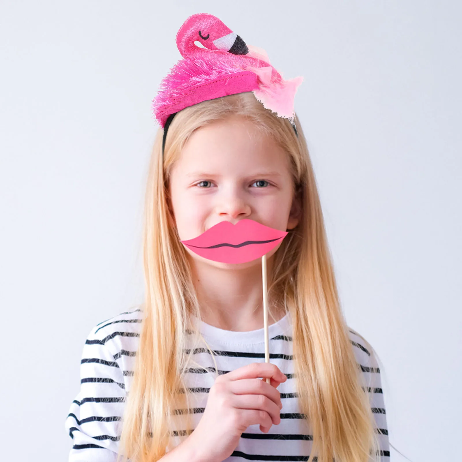 Headband Pink Hair Girl Party Hair Flamingo Party Decoration Photoshoot Cosplay Head Flamingo Performance Props
Headband Pink Hair Girl Party Hair Flamingo Party Decoration Photoshoot Cosplay Head Flamingo Performance Props