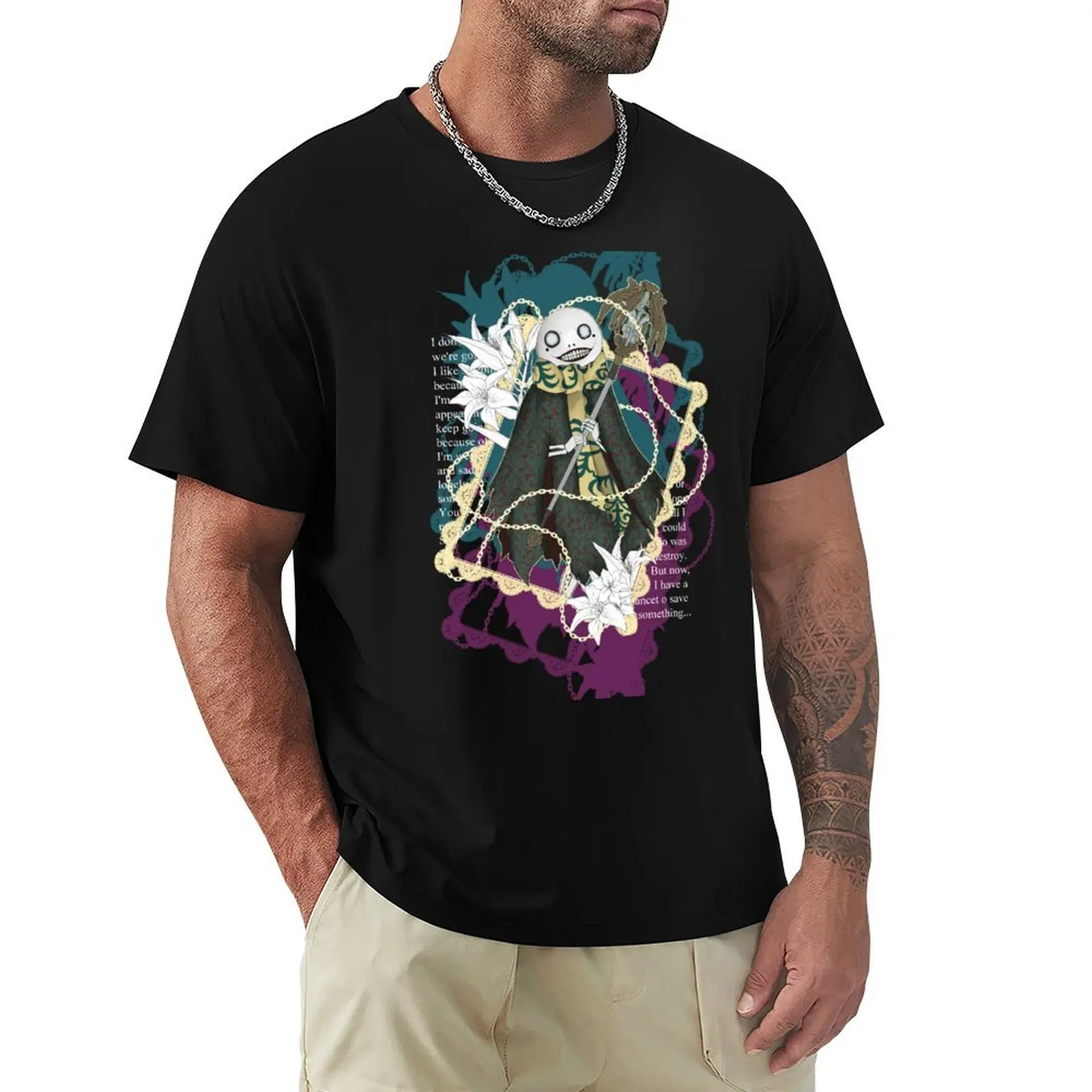 Nier Replicant: Emil Quotes (dark ver.) T-Shirt Soft Durable Cotton T-Shirt
Nier Replicant: Emil Quotes (dark ver.) T-Shirt Soft Durable Cotton T-Shirt