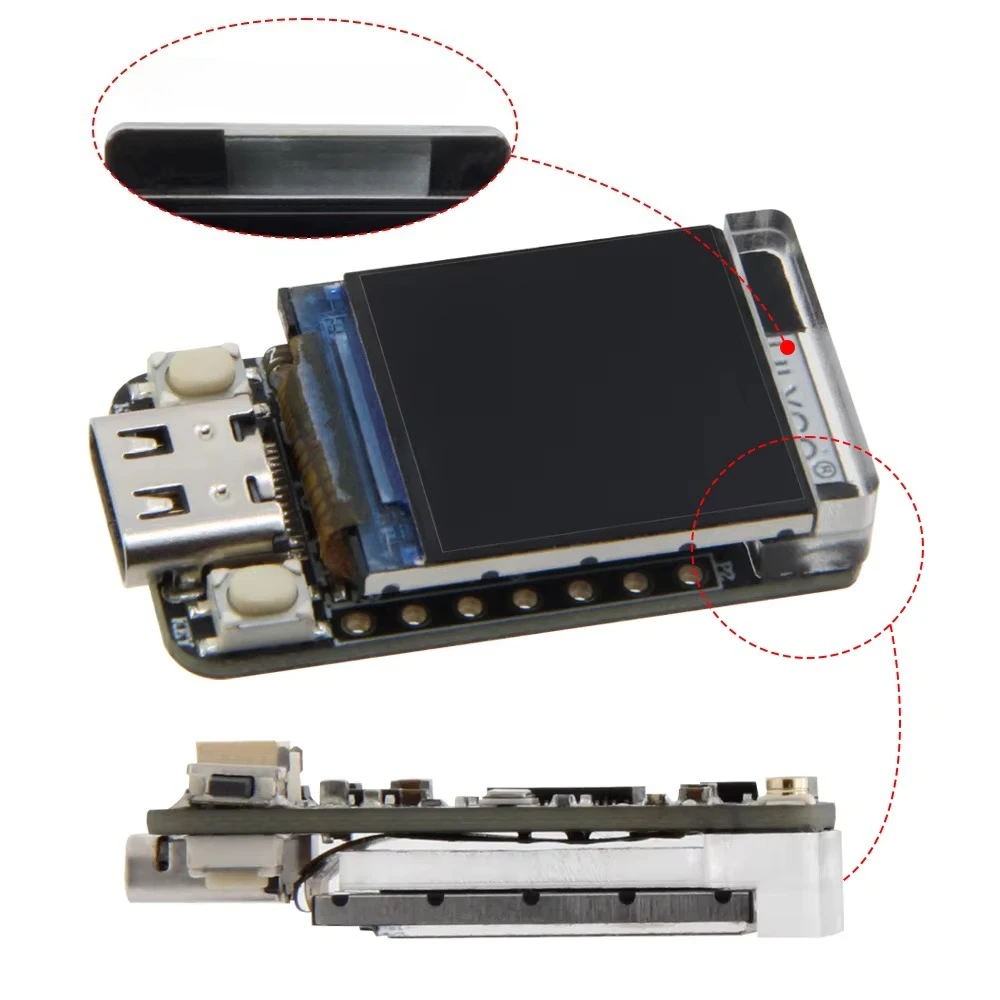 Плата разработки T-QT Pro ESP32-S3 IoT с ЖК-дисплеем GC9107 с диагональю 0,85 дюйма, беспроводным подключением и поддержкой аккумулятора
Плата разработки T-QT Pro ESP32-S3 IoT с ЖК-дисплеем GC9107 с диагональю 0,85 дюйма, беспроводным подключением и поддержкой аккумулятора