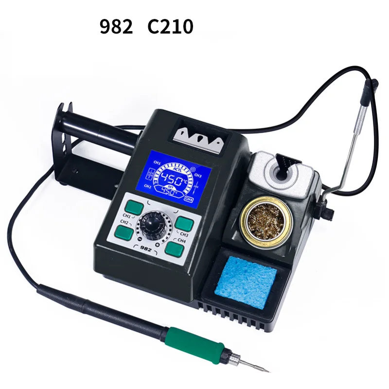 Double Solder Iron Handle C245 C210 Electronic Welding Rework Station Repaid Heating Soldering Iron Staion
Double Solder Iron Handle C245 C210 Electronic Welding Rework Station Repaid Heating Soldering Iron Staion