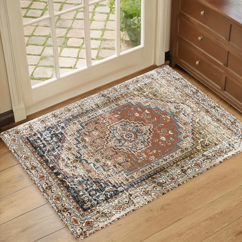 Scandinavian Retro Door Mat Household Decorative Small Carpet Bedroom Bedside Bathroom Non-slip Flannel Entry Footpad
Scandinavian Retro Door Mat Household Decorative Small Carpet Bedroom Bedside Bathroom Non-slip Flannel Entry Footpad