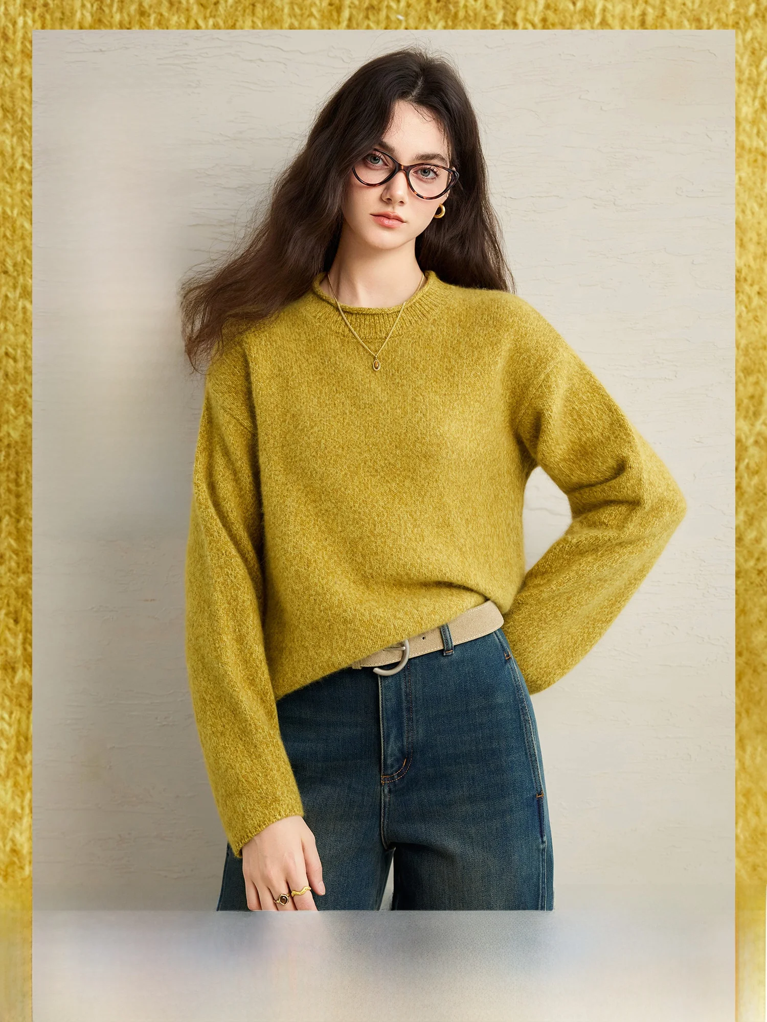 NAGUAGU Pumpkin Valley El Floral Knitted Rabbit Fur Bear Velvet Multi Version Knitwear Autumn Winter Sweater V Ne Button up
NAGUAGU Pumpkin Valley El Floral Knitted Rabbit Fur Bear Velvet Multi Version Knitwear Autumn Winter Sweater V Ne Button up