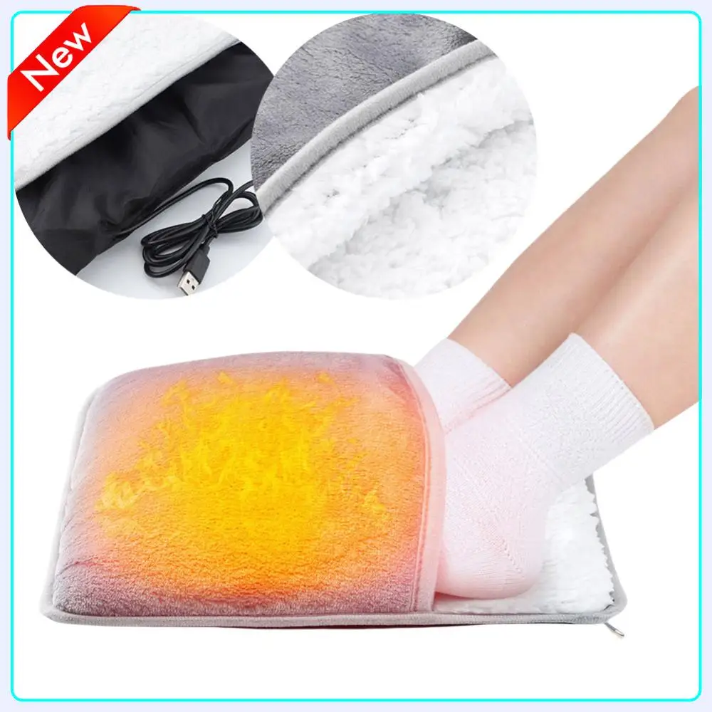Зимняя электрическая грелка для ног, USB мягкое плюшевое термоодеяло, согревающий коврик для ног, тапочки с подогревом для домашнего офиса, спальни
Зимняя электрическая грелка для ног, USB мягкое плюшевое термоодеяло, согревающий коврик для ног, тапочки с подогревом для домашнего офиса, спальни
