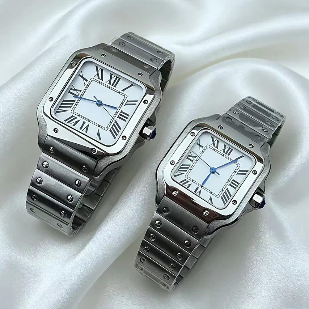 NH05 and NH35 couple's casual stainless steel watch customized logo suitable for NH05/NH35 movement watch
NH05 and NH35 couple's casual stainless steel watch customized logo suitable for NH05/NH35 movement watch