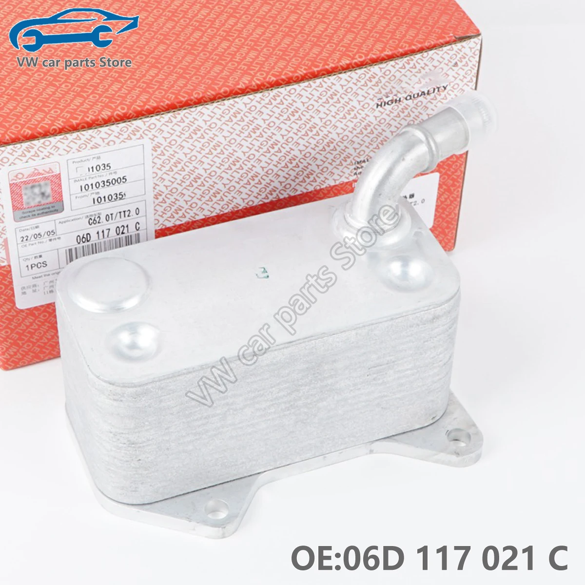 OIL COOLER 06D117021C 06D 117 021 C FOR VW JETTA PASSAT POLO GLOF LEON EOS TOLEDO OCTAVIA For AUD TT A1 A3 A4 A6
OIL COOLER 06D117021C 06D 117 021 C FOR VW JETTA PASSAT POLO GLOF LEON EOS TOLEDO OCTAVIA For AUD TT A1 A3 A4 A6