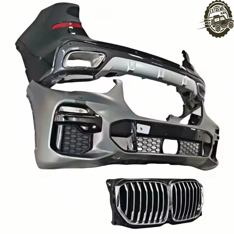 High Quality Front Rear Bumper Body Kit for BMW X5G05 Easy Installation Exhaust Cut-Outs Plastic Auto Parts Clips Used Condition
High Quality Front Rear Bumper Body Kit for BMW X5G05 Easy Installation Exhaust Cut-Outs Plastic Auto Parts Clips Used Condition