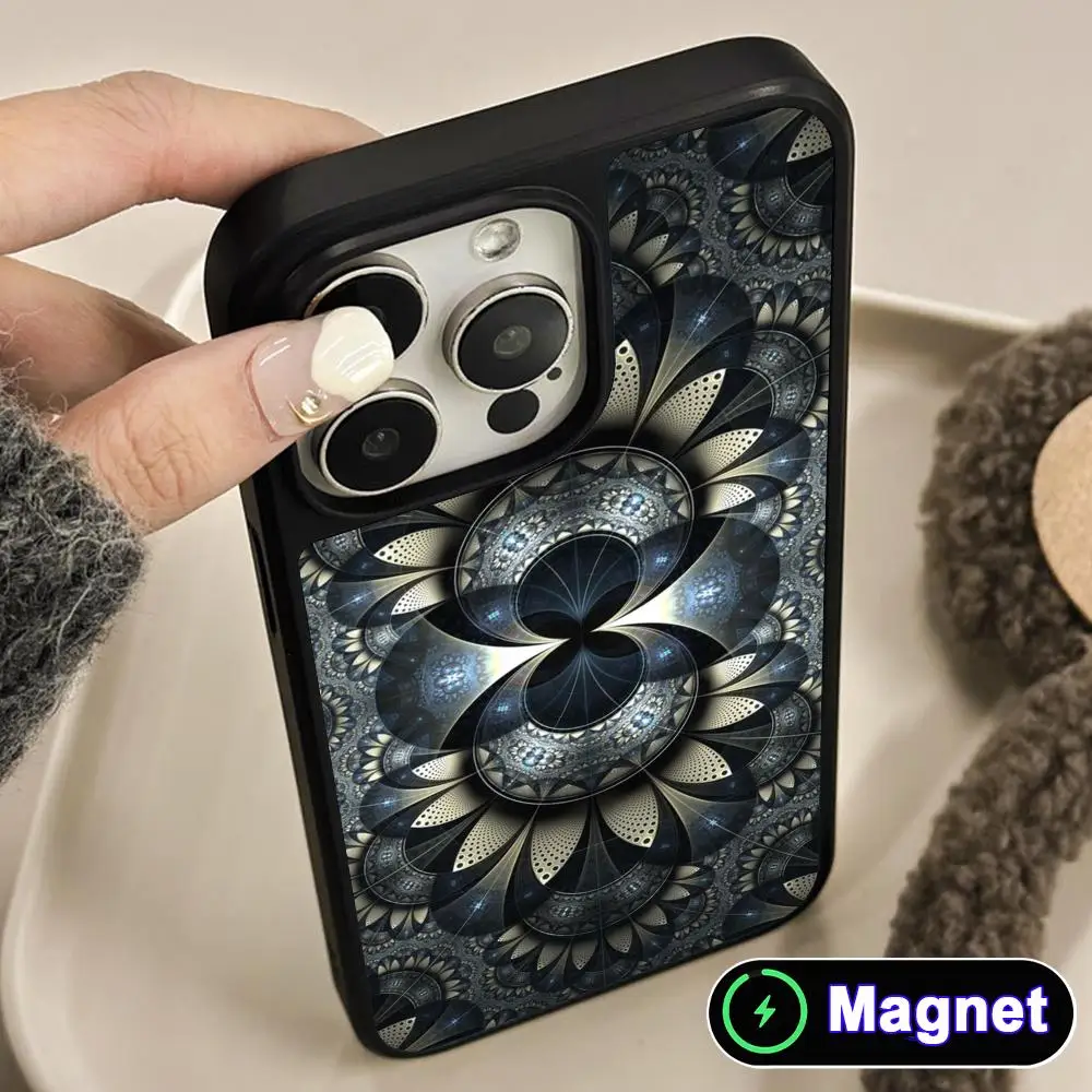 Aesthetic Fractal Art Phone Case for iPhone 17 16 15 14 13 12 11 Air Pro Max Plus Matte Surface Magsafe Cover
Aesthetic Fractal Art Phone Case for iPhone 17 16 15 14 13 12 11 Air Pro Max Plus Matte Surface Magsafe Cover