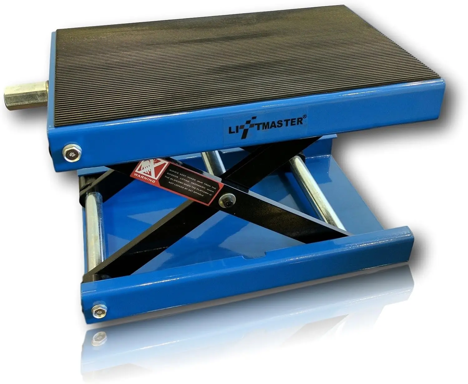9" Wide Deck Motorcycle Scissor Lift Jack Hoist Stand for Bikes ATVs
9" Wide Deck Motorcycle Scissor Lift Jack Hoist Stand for Bikes ATVs