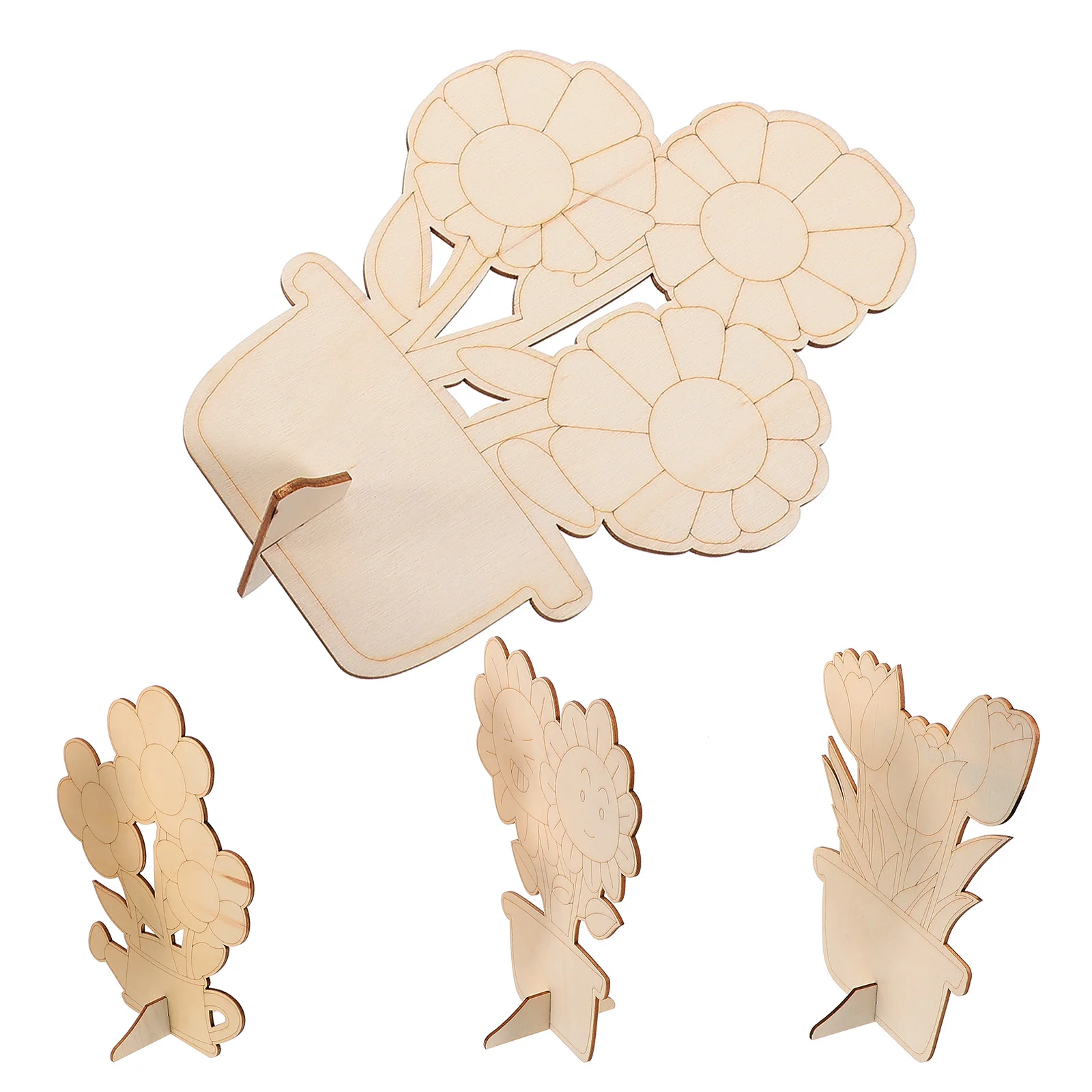 4pcs Wooden Flower Cutouts Unfinished Diy Wood Slices For Kids Painting Craft Party Decor Graffiti Chips Wood Pieces Craft
4pcs Wooden Flower Cutouts Unfinished Diy Wood Slices For Kids Painting Craft Party Decor Graffiti Chips Wood Pieces Craft